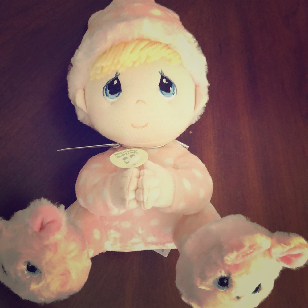 “Now I lay me down to sleep” doll